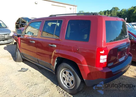 2016 Jeep Patriot Sport z USA, uszkodzony, nr VIN 1C4NJPBA8GD589237